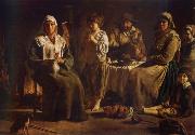 Louis Le Nain Farmer family in the parlor oil painting reproduction